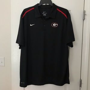 Nike UGA dri fit polo